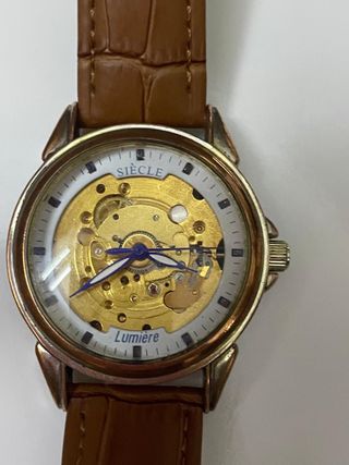 Orologio Siècle Lumière scheletrato