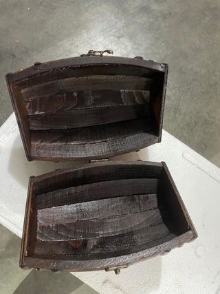 Bauletto a forma di botte in legno