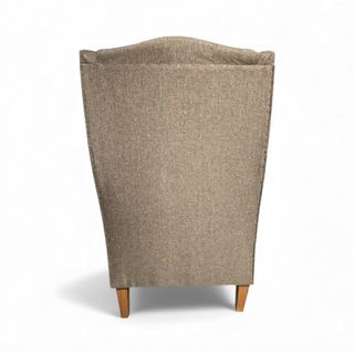 Sillón butaca tela y madera