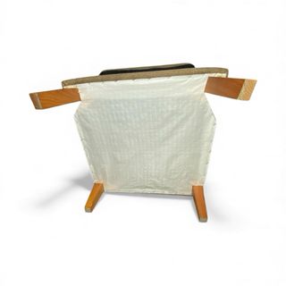 Sillón butaca tela y madera