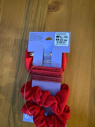Set accessori capelli Claire's rosso