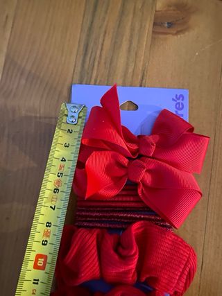 Set accessori capelli Claire's rosso