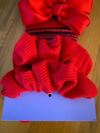 Set accessori capelli Claire's rosso