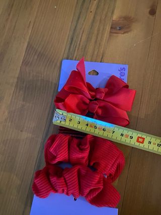 Set accessori capelli Claire's rosso