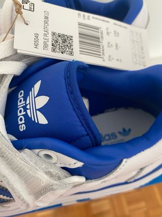 Zapatillas Adidas Forum Triple Plataforma Talla 38