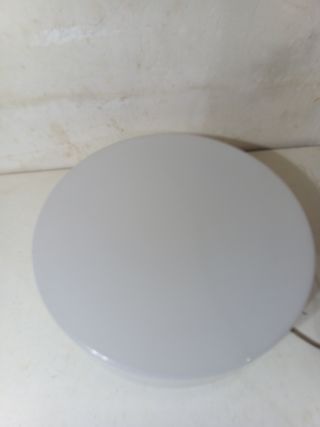 Grande lampada da parete/soffitto bianco forma semicircolare