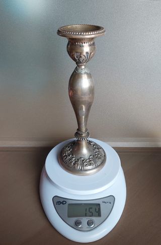 Candeliere vintage in Argento 800