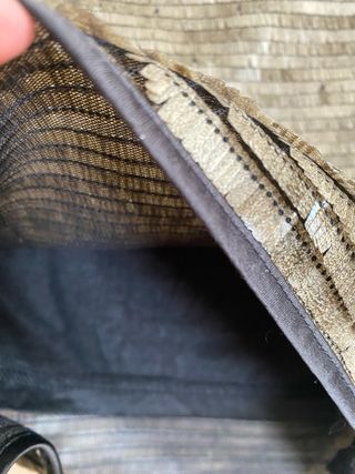 Falda lentejuelas cuadradas o paillettes