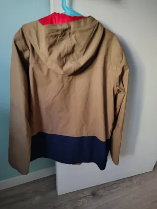 Chaqueta Quechua Marrón y Azul