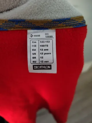 Chaqueta Quechua Marrón y Azul