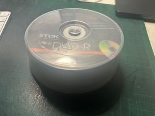 Bobina 23 DVD-R TDK vírgenes