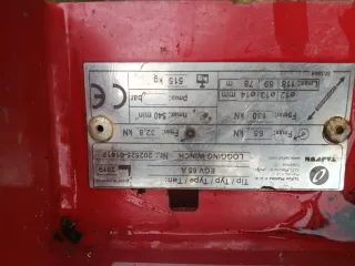 Cabrestante forestal Tajfun EGV 65 A