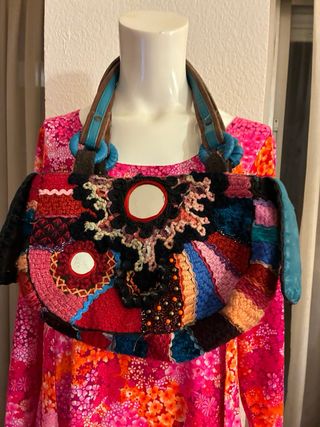 Bolso de mano fantasía multicolor