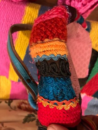 Bolso de mano fantasía multicolor