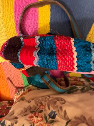 Bolso de mano fantasía multicolor