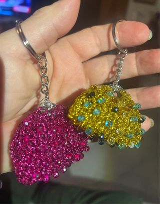 Portachiavi gioiello fatti a mano