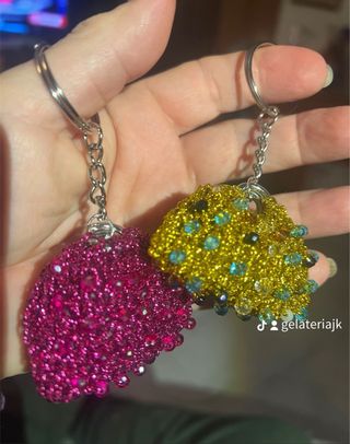 Portachiavi gioiello fatti a mano