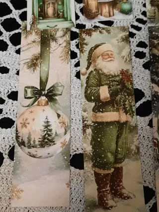 35 Marcadores de Livro Natalinos