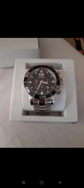 Orologio cronografo Brosway acciaio nuovo