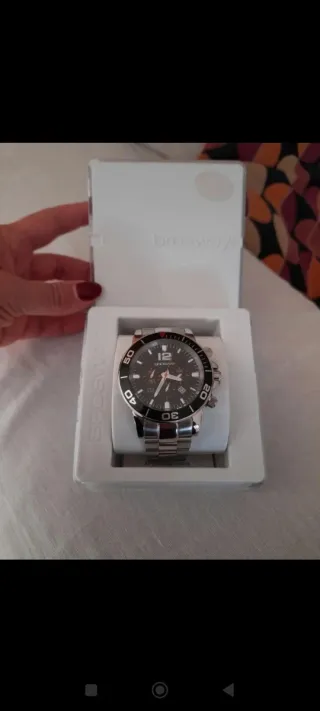 Orologio cronografo Brosway acciaio nuovo
