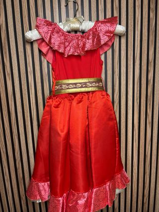 Vestido Disney Elena Avalor Talla 105-115cm
