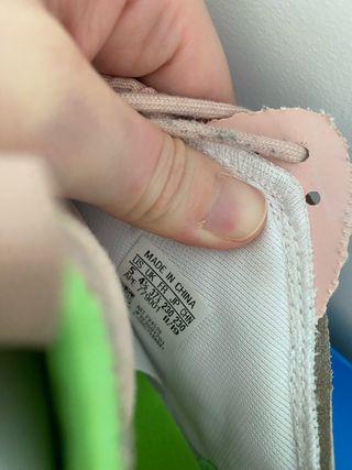 Zapatillas Adidas rosas y verdes T37 1/3