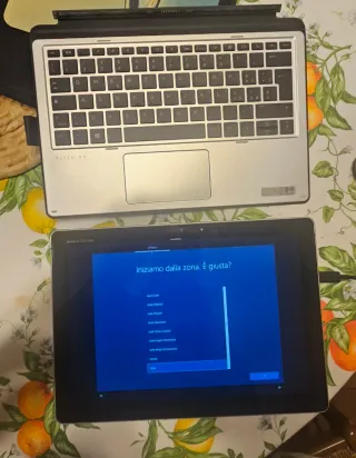 HP Elite X2 - Argento