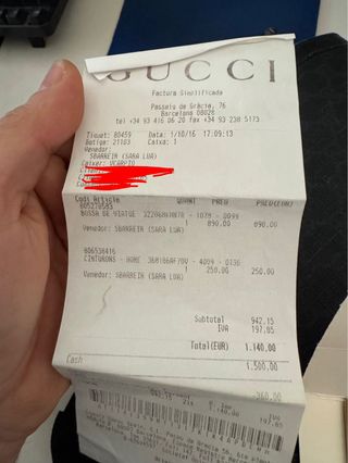 Bolsa bandolera Gucci