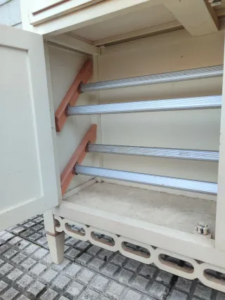 Aparador zapatero de entrada