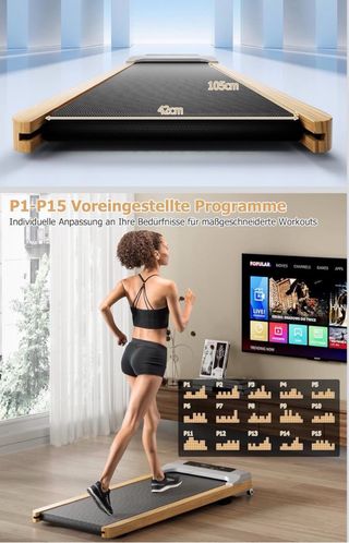 Cinta de correr 3 en 1 2,25 HP