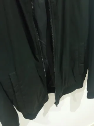 Cazadora juvenil Zara negra