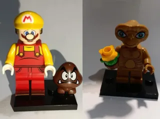 Pack Figuras Mario Maker y E.T.