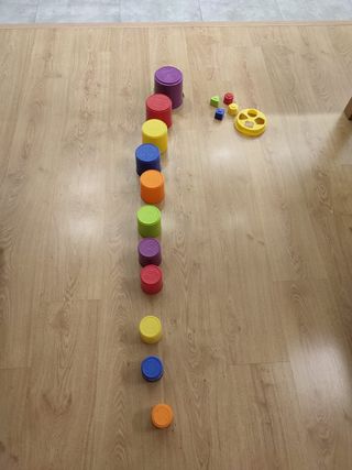 Cubos apilables para bebés (1-2 años)