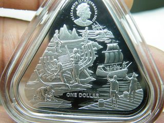 Moneda Onza Plata Zeewijk 1727. Ultima.