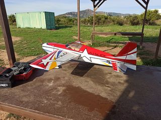 Avión RC 3DHobbyShop AJ Slick 51 Rojo