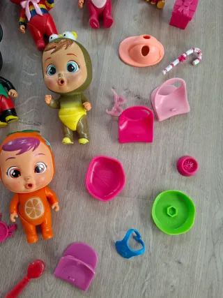 Lote Bebés Llorones y Accesorios