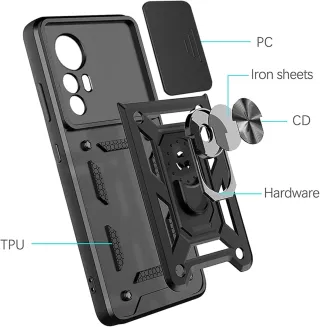 Funda para Xiaomi 12 Pro 5G con Protección de Cámara