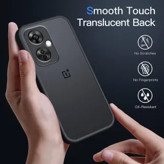 Funda Oneplus Nord CE 3 Lite 5G transparente Negra