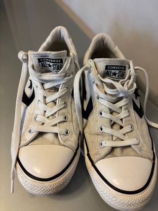 Zapatillas Converse Hombre Blancas y Negras