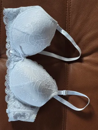 Sujetador blanco encaje sin estrenar