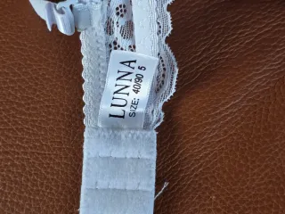 Sujetador blanco encaje sin estrenar