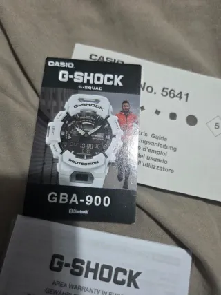 Reloj Casio G-Shock GBA-900-1AER Negro