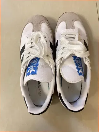 Adidas Samba OG Talla 44 Gris/Blanco