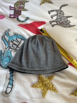 Berretto lana e pile ragazzo