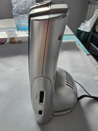 Despertador Proyector Mx Onda Gris/Plata