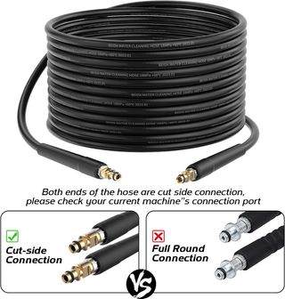 Manguera de hidrolimpiadora PPEESHON de 10 m