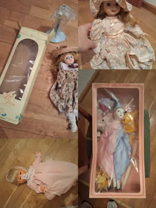 Muñecas antiguas vintage