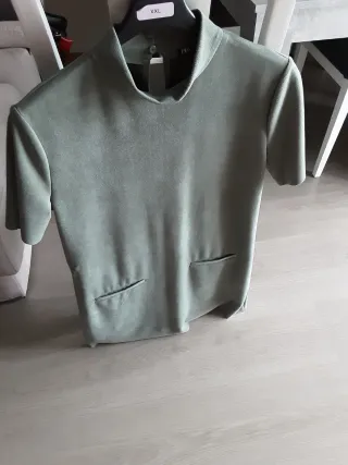 Vestido Zara Verde Talla M
