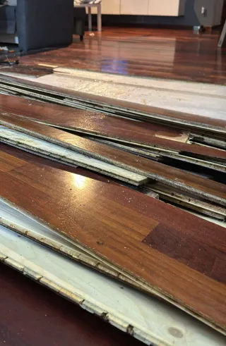 Parquet o Tarima de madera natural