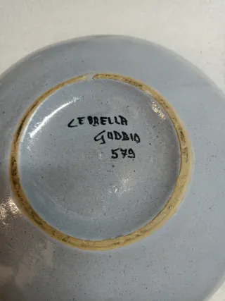 Centrotavola Portadolci in Ceramica .